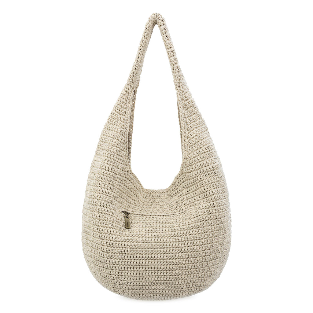 The Sak 120 Small Hobo -|Polypropylene Yarn - Ecru|