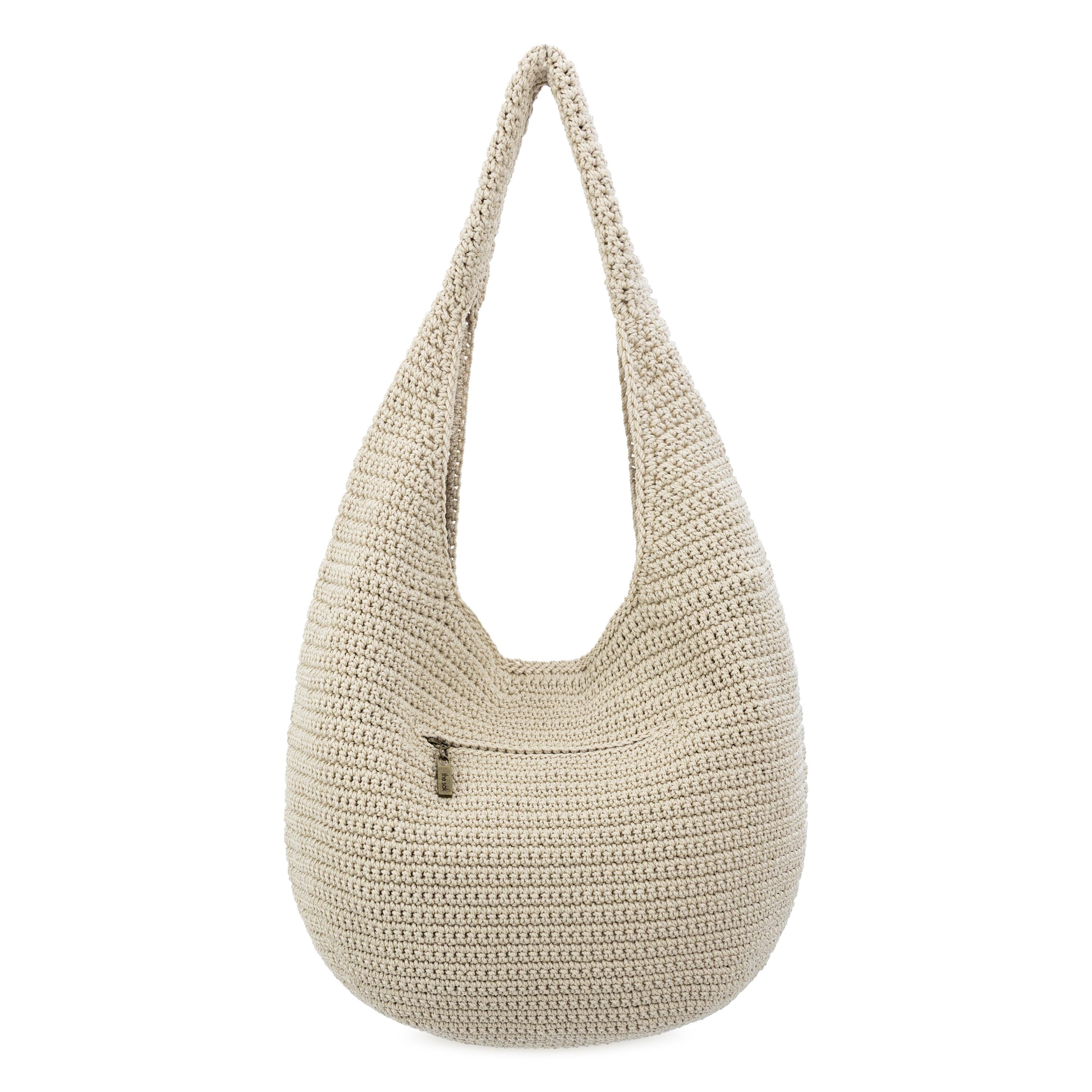 The Sak 120 Small Hobo -|Polypropylene Yarn - Ecru|