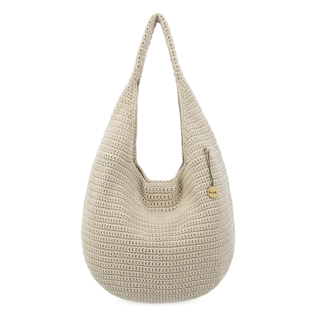 The Sak 120 Small Hobo -|Polypropylene Yarn - Ecru|