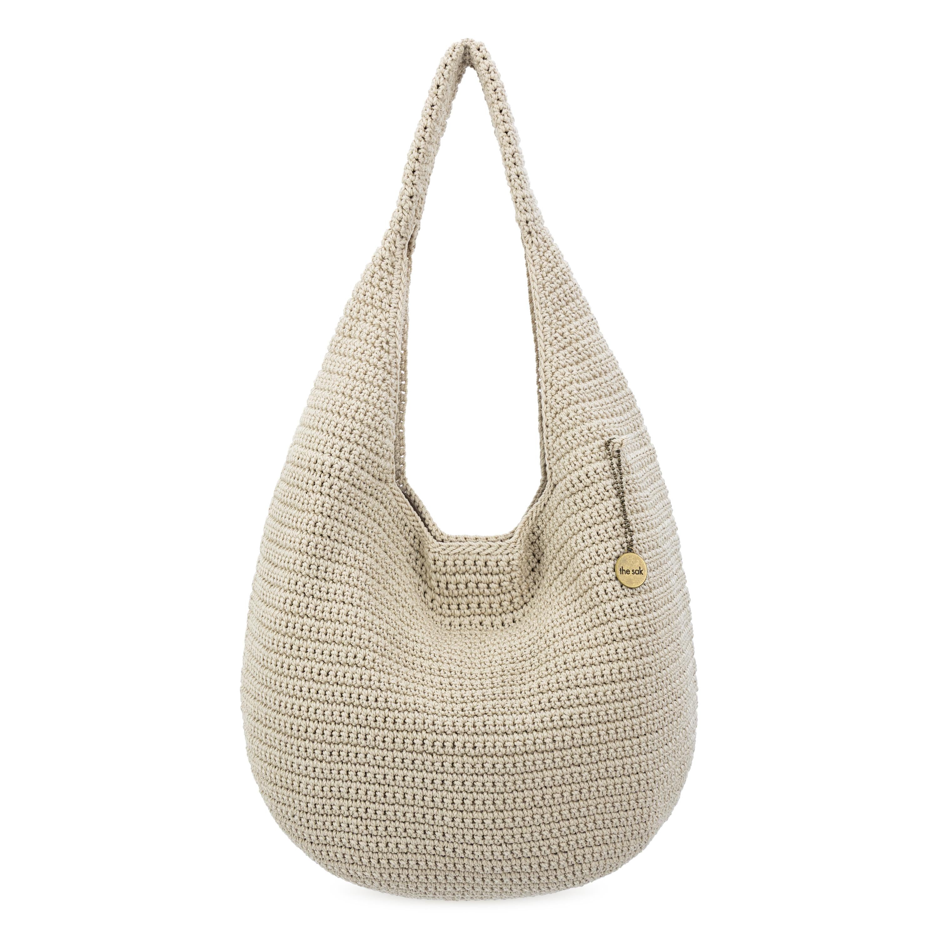 The Sak 120 Small Hobo -|Polypropylene Yarn - Ecru|