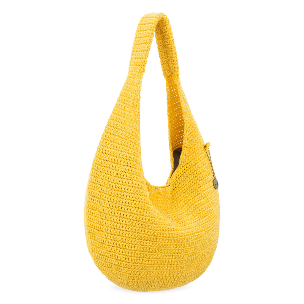 The Sak 120 Small Hobo -|Polypropylene Yarn - Lemon Drop|