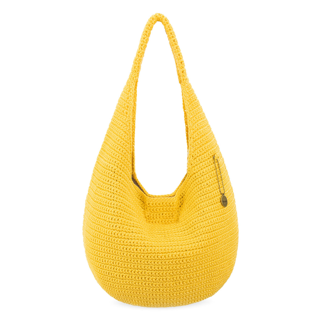 The Sak 120 Small Hobo -|Polypropylene Yarn - Lemon Drop|