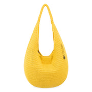 120 Shortie Hobo - Hand Crochet - Lemon Drop