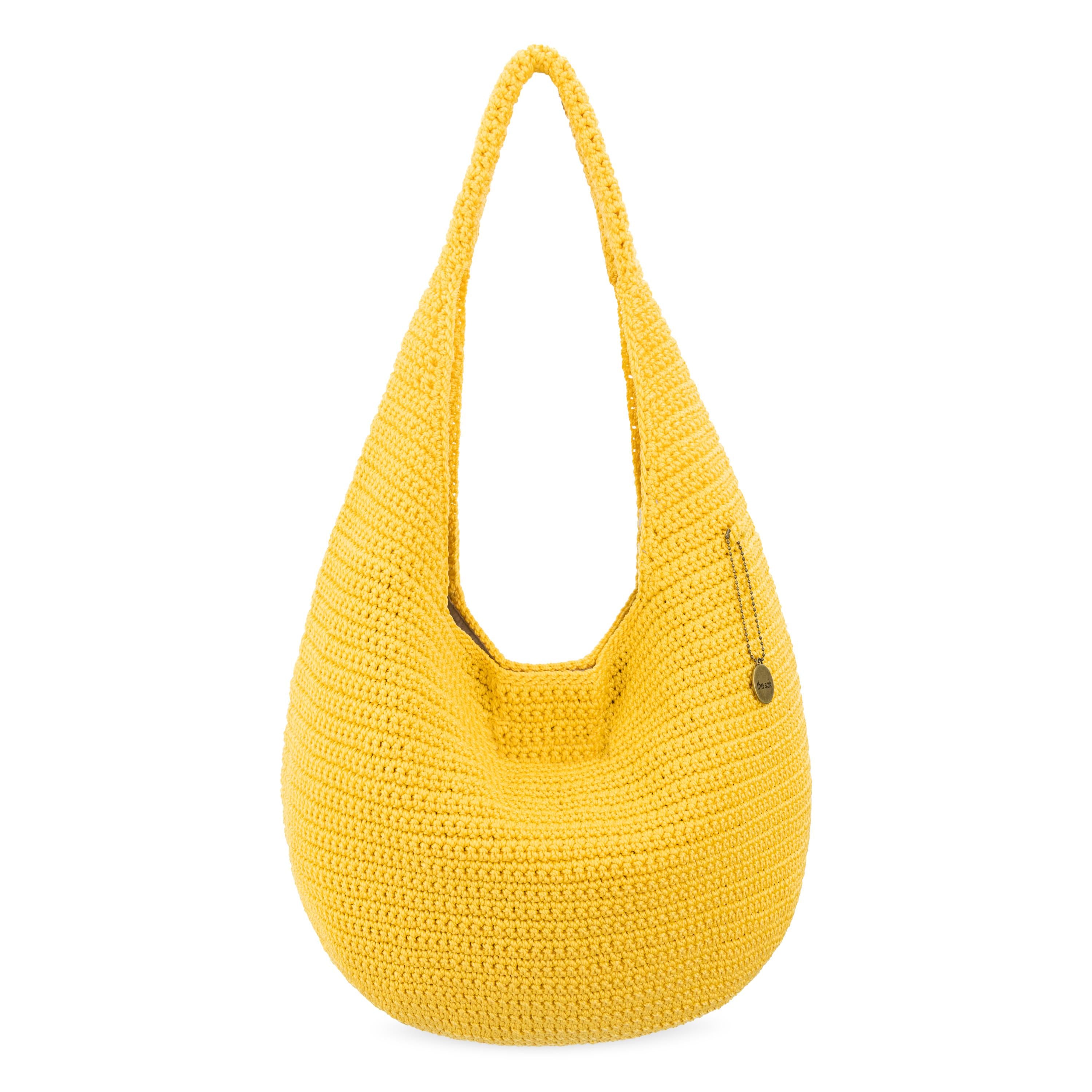 The Sak 120 Small Hobo -|Polypropylene Yarn - Lemon Drop|