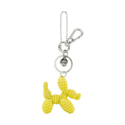 Yarnicharmz Dangle - Hand Crochet - Balloon Dog