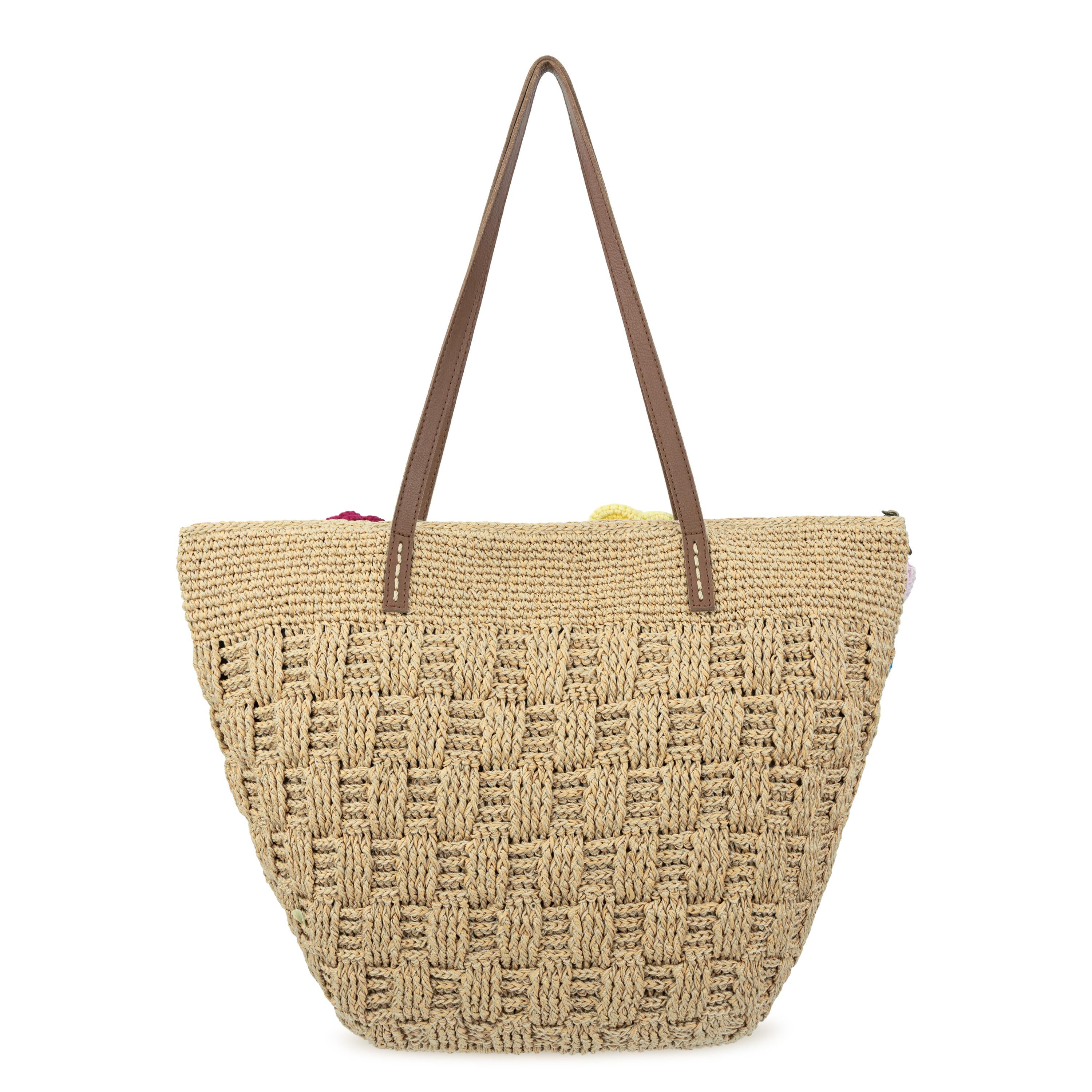 The Sak Faye Large Tote - Hand Crochet - Flower Basket