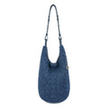 The Sak Los Feliz 120 Hobo - Hand Crochet - Denim Tonal Straw