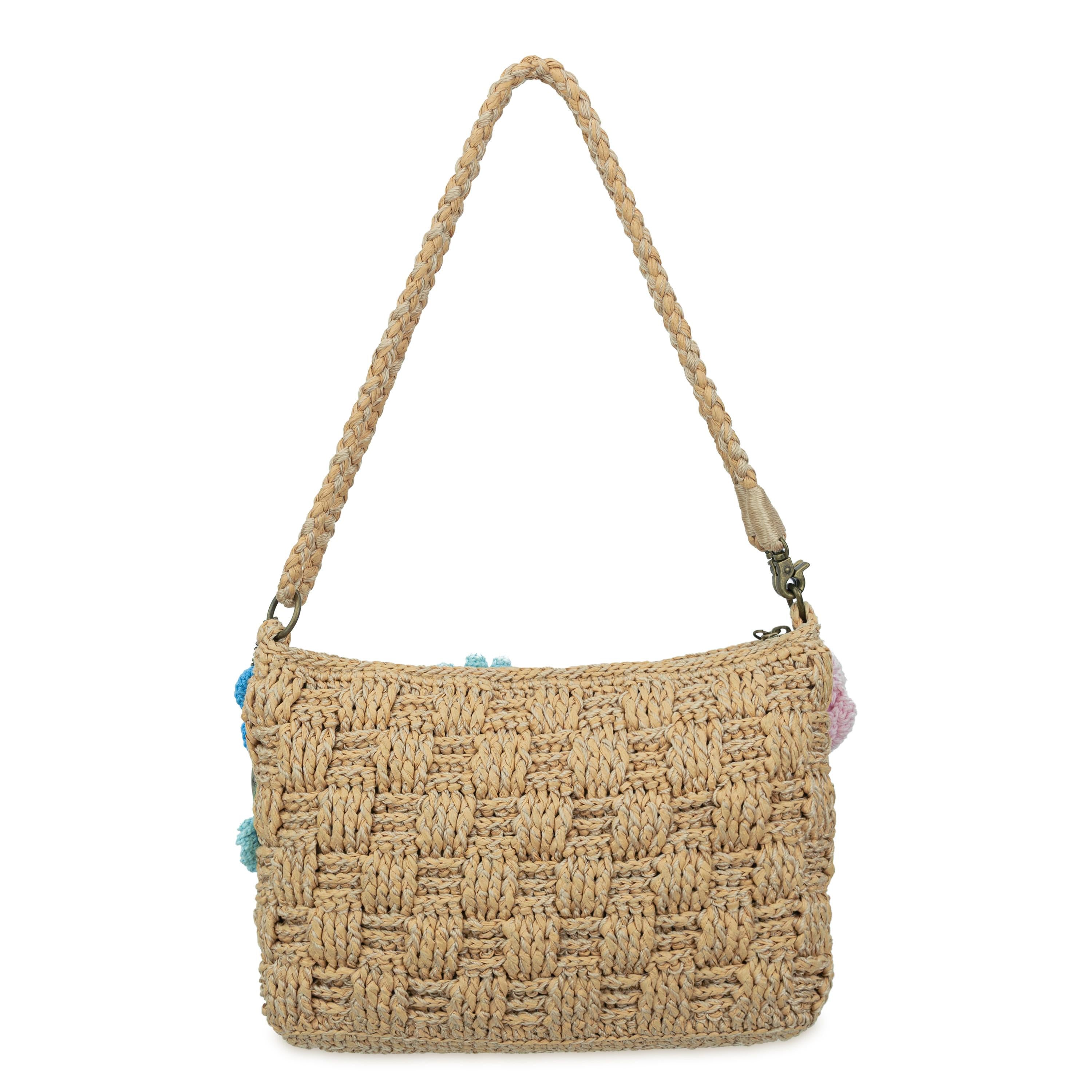 The Sak Lumi Crossbody - Hand Crochet - Flower Basket