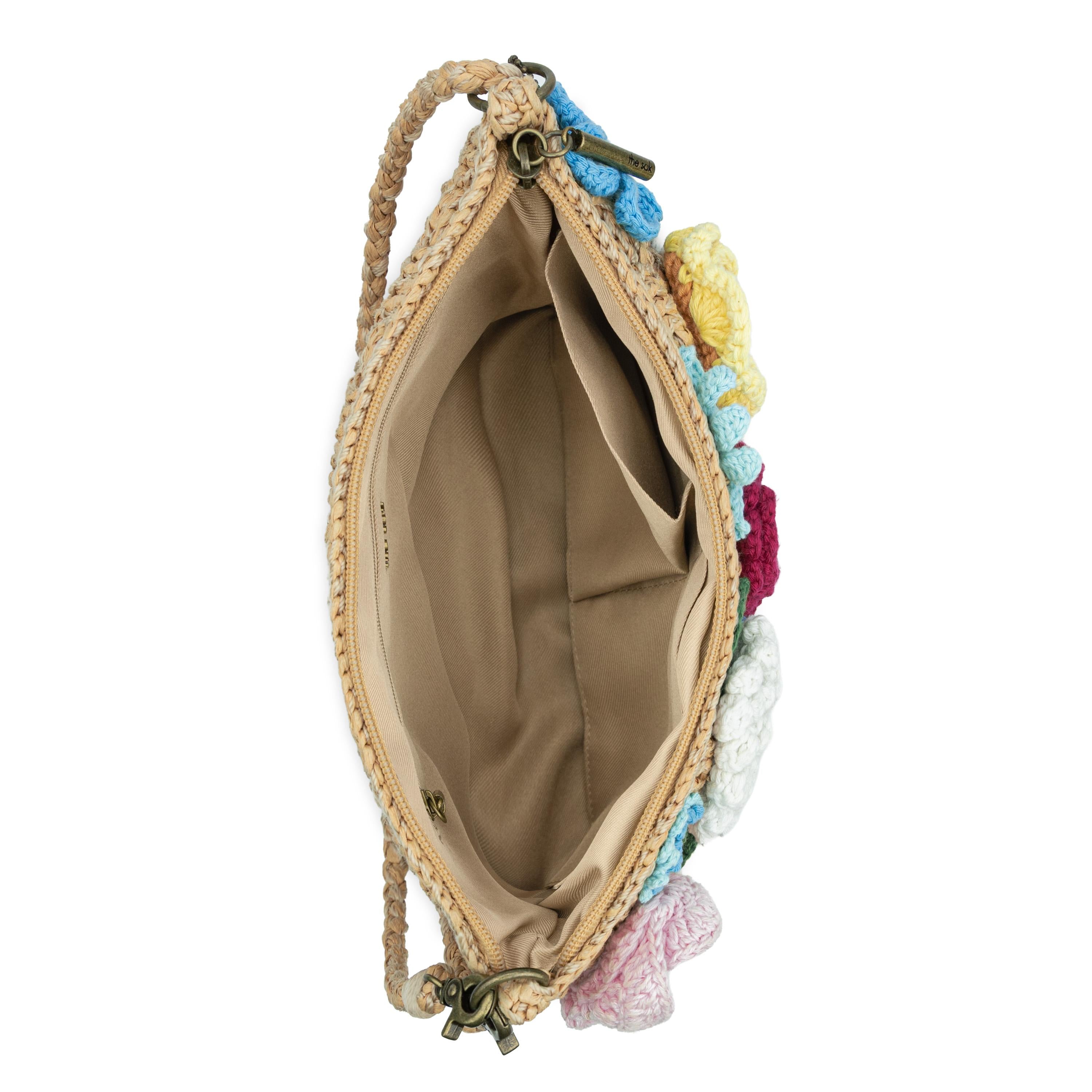 The Sak Lumi Crossbody - Hand Crochet - Flower Basket