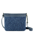 The Sak Melrose Crossbody - Hand Crochet - Denim Tonal Straw