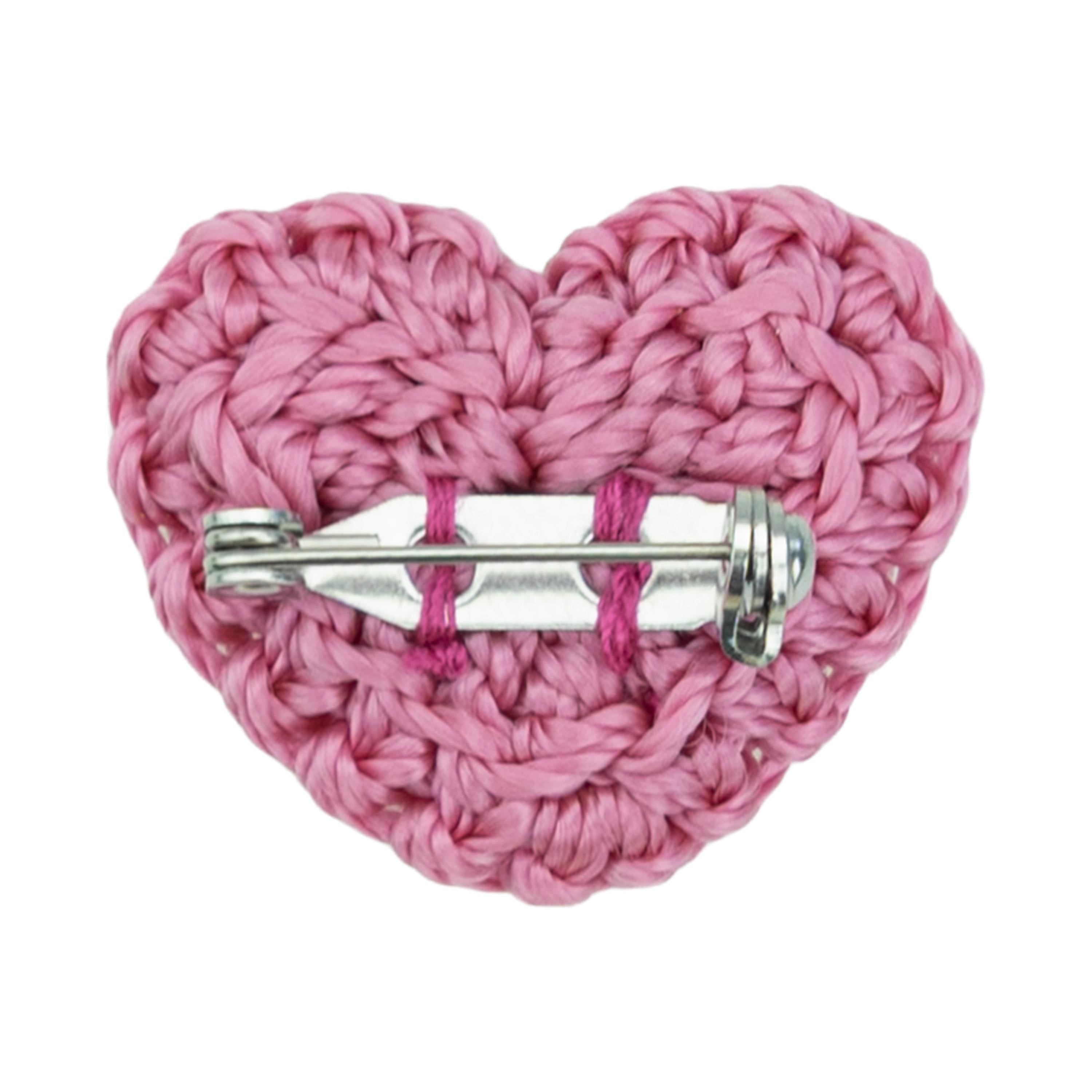 The Sak Yarnicharmz 5 Pack - Hand Crochet - Love Hearts