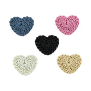Yarnicharmz 5 Pack - Hand Crochet - Love Hearts