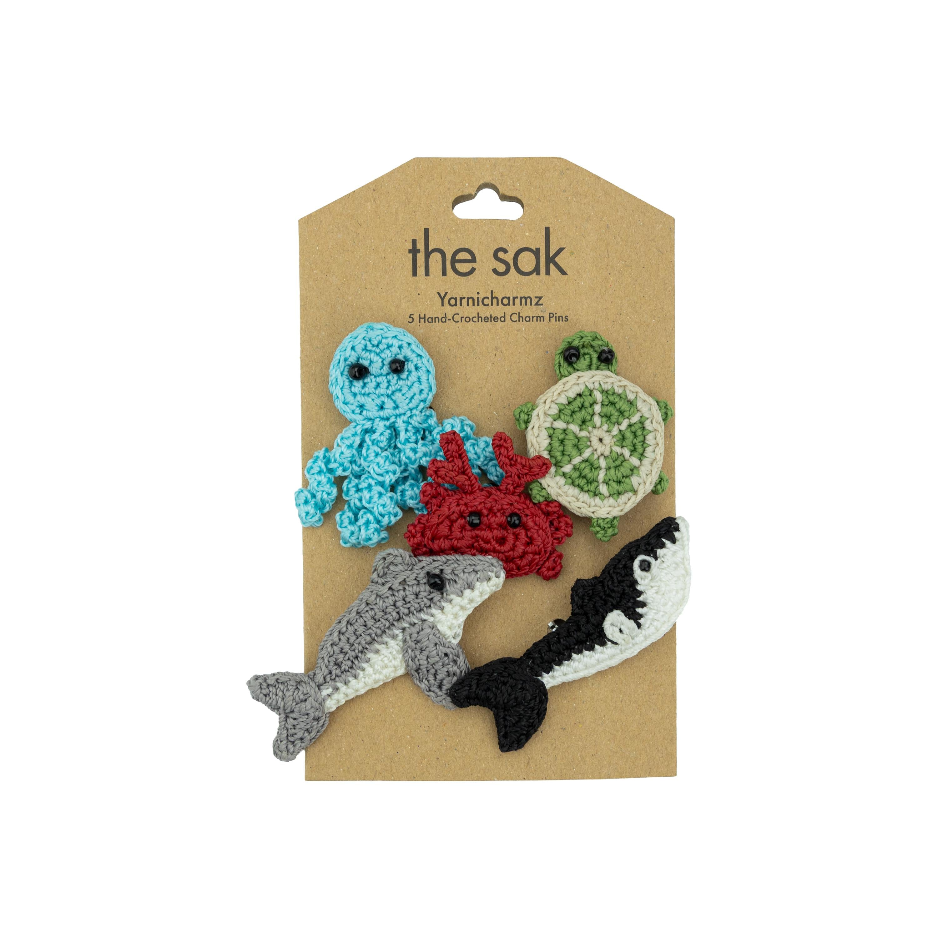 The Sak Charms 5 Pack Charms -|Polypropylene Yarn - Under The Sea|