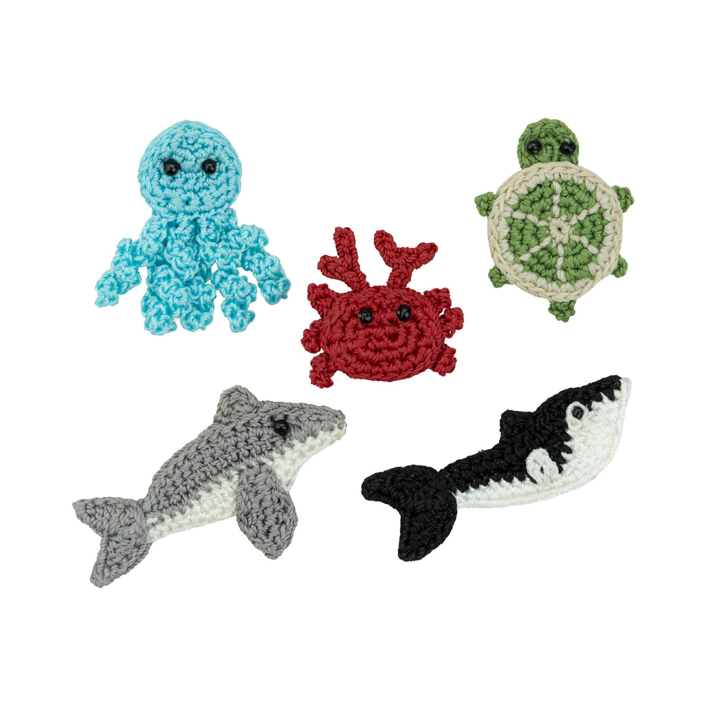 The Sak Charms 5 Pack Charms -|Polypropylene Yarn - Under The Sea|