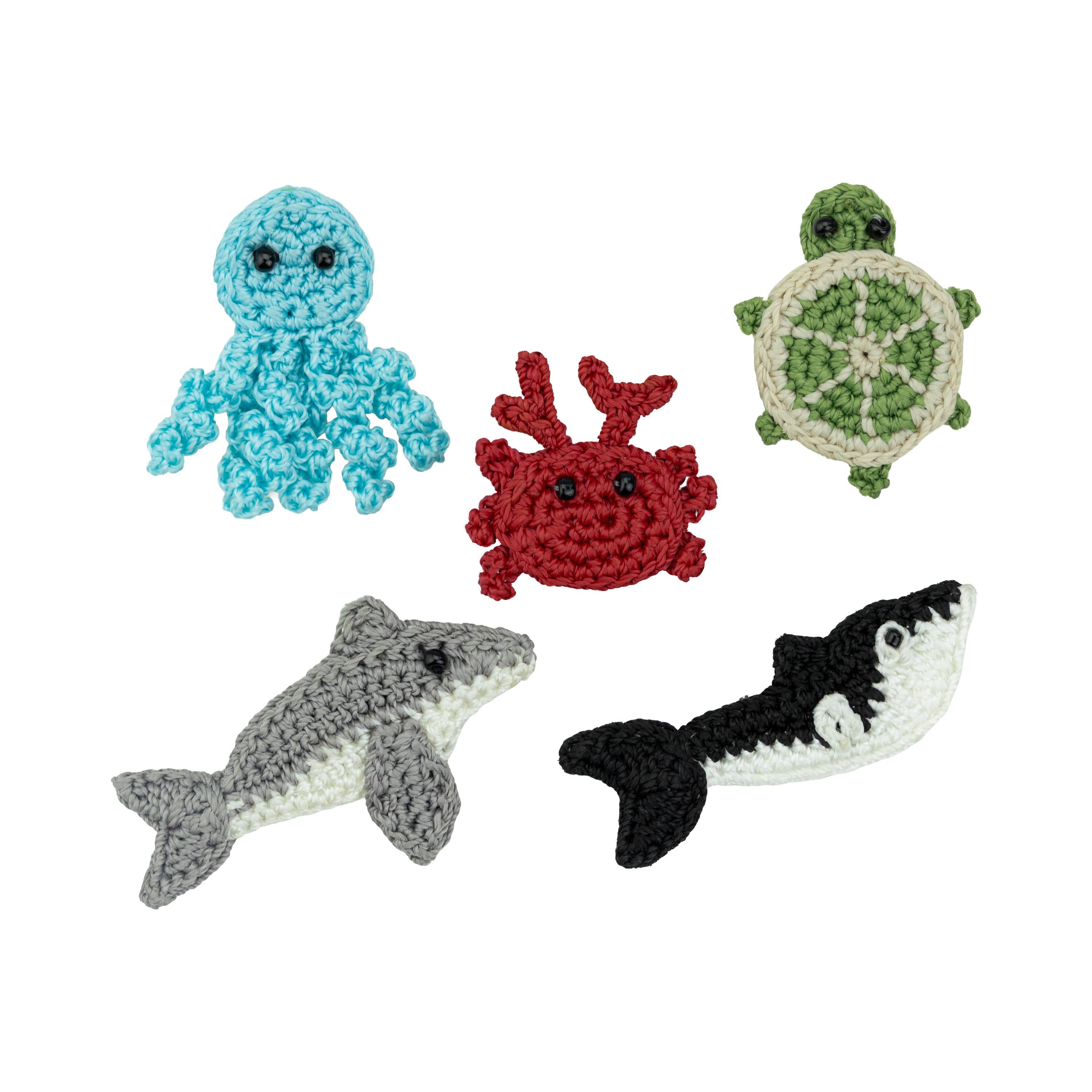 The Sak Charms 5 Pack Charms -|Polypropylene Yarn - Under The Sea|