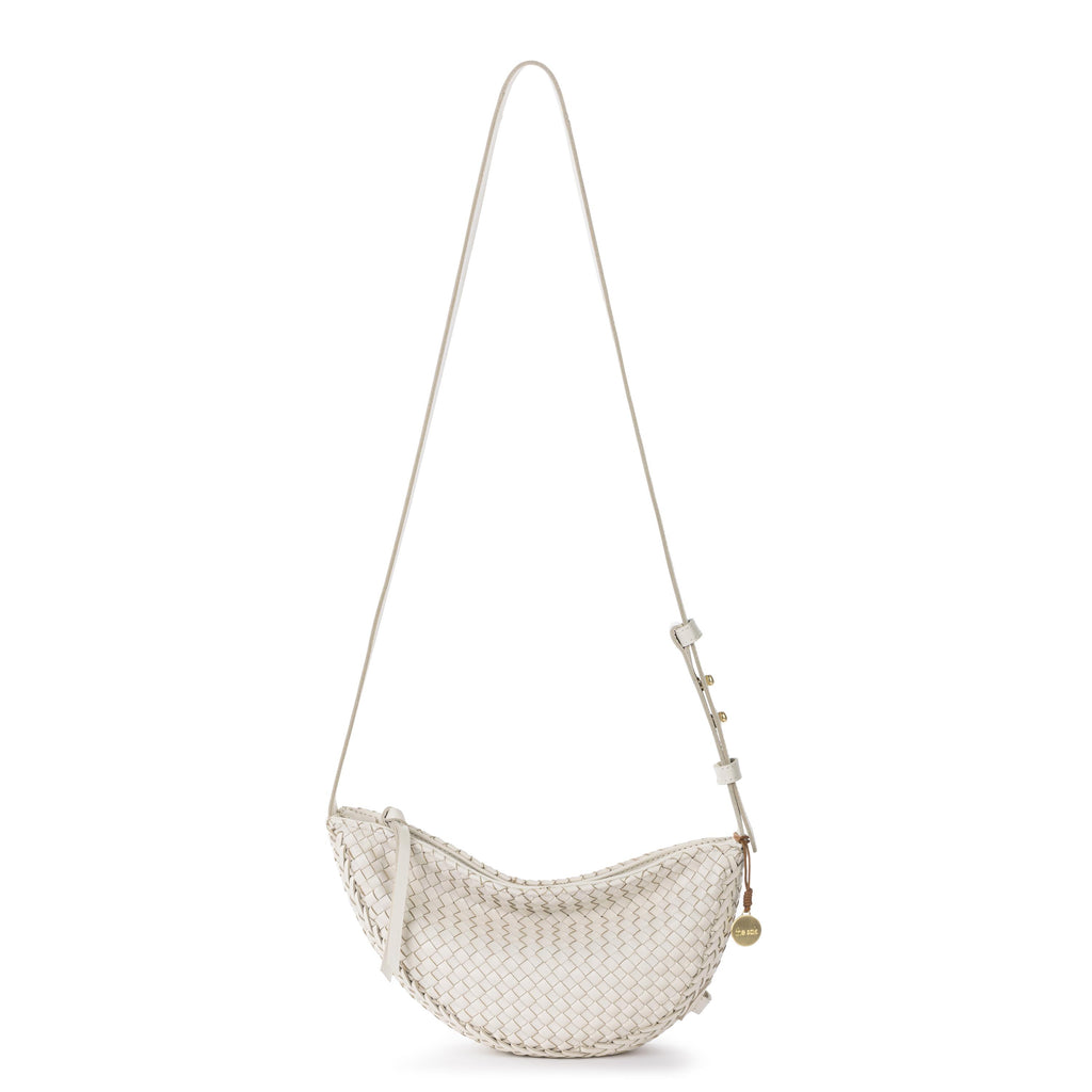 The Sak Tess Sling - Leather - Stone Woven