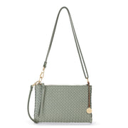 Vita Convertible Wristlet - Leather - Meadow Woven