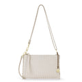 The Sak Vita Convertible Wristlet - Leather - Stone Woven