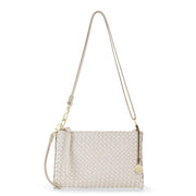 Vita Convertible Wristlet - Leather - Stone Woven
