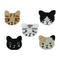The Sak Charms 5 Pack Charms -|Polypropylene Yarn - Cats|