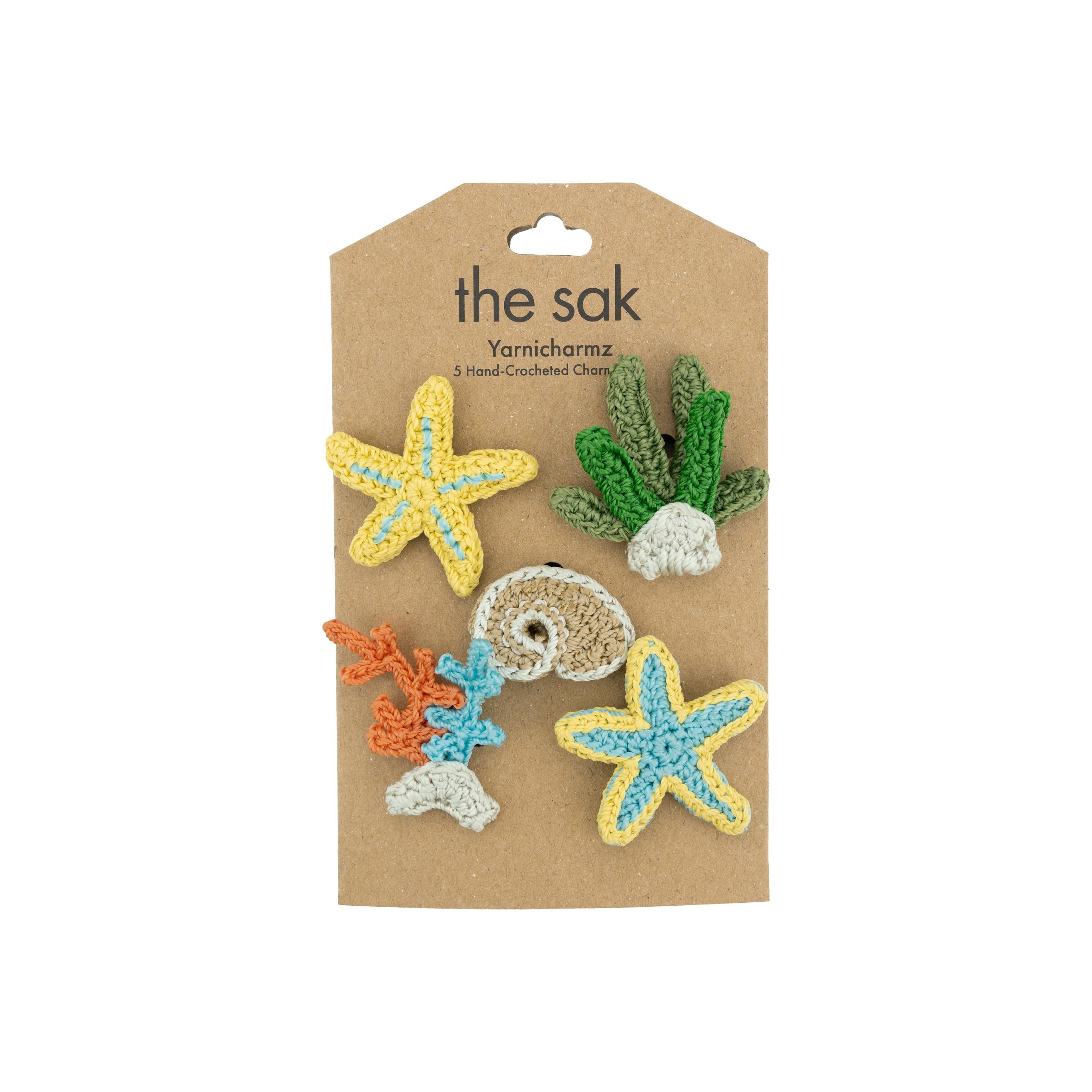 The Sak Charms 5 Pack Charms -|Polypropylene Yarn - Starfish|