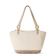 Bolinas Satchel - Leather - Stone Metallic