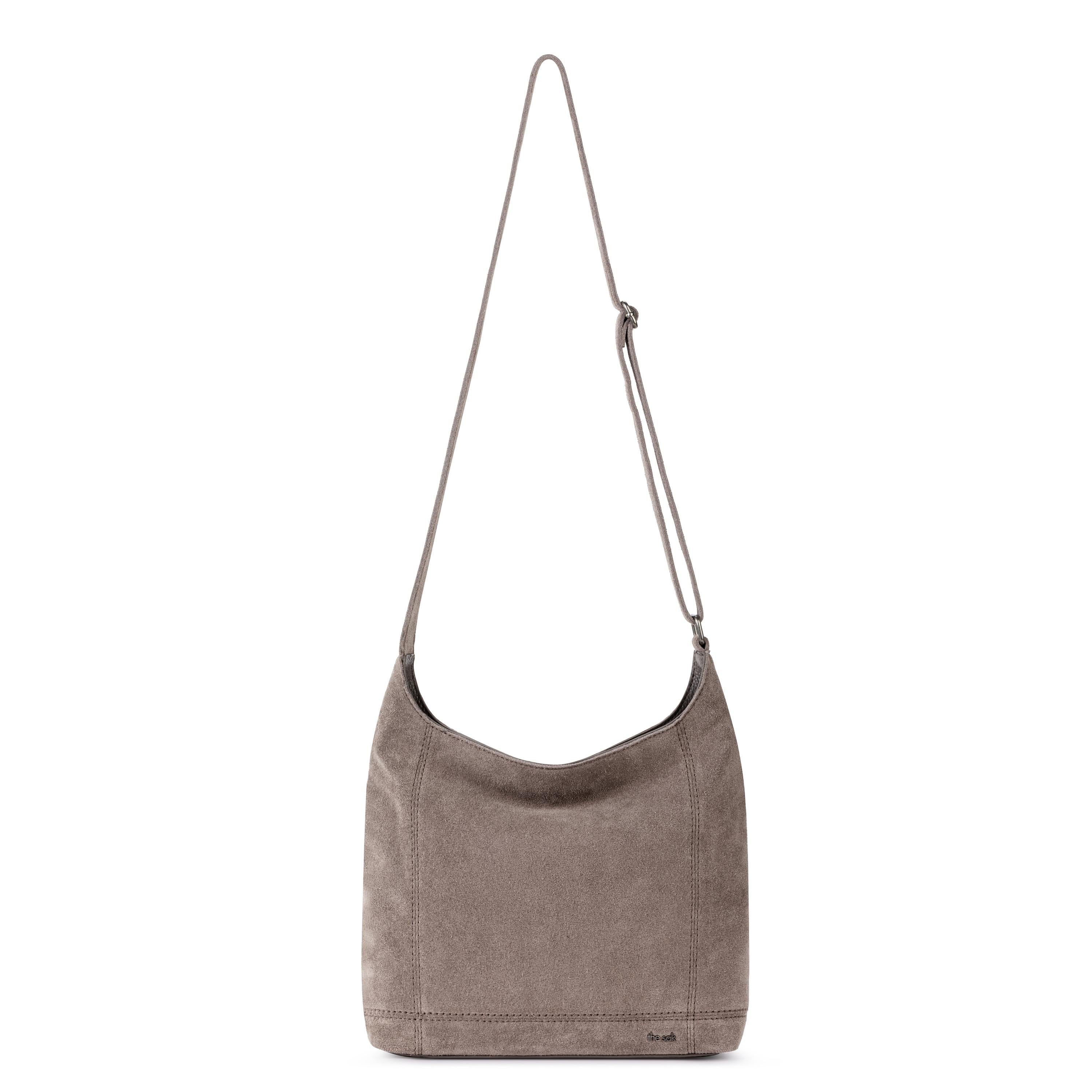 The Sak De Young Crossbody - Leather - Mushroom Suede