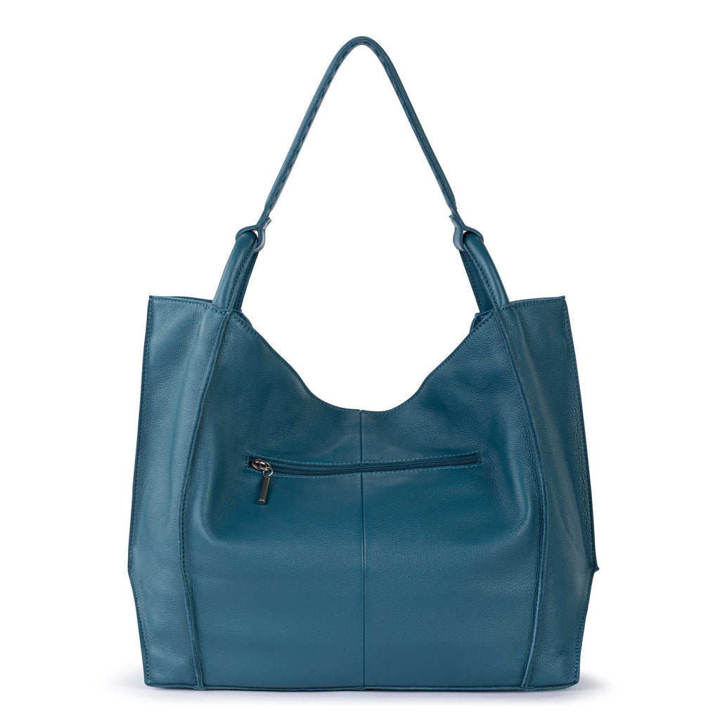 The Sak Los Feliz Large Tote - Leather - Deep Teal
