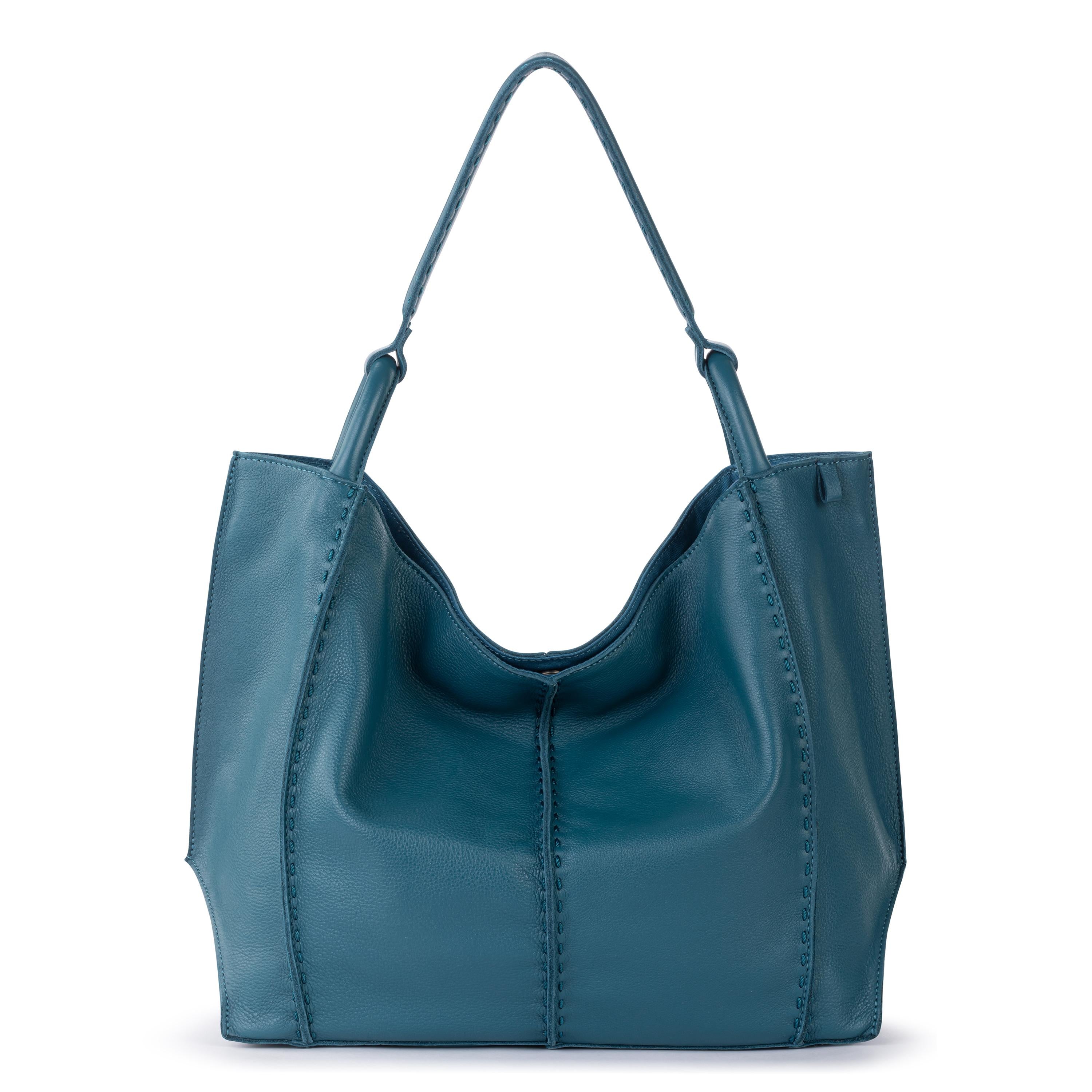 The Sak Los Feliz Large Tote - Leather - Deep Teal