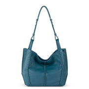 Los Feliz Medium Tote - Leather - Deep Teal