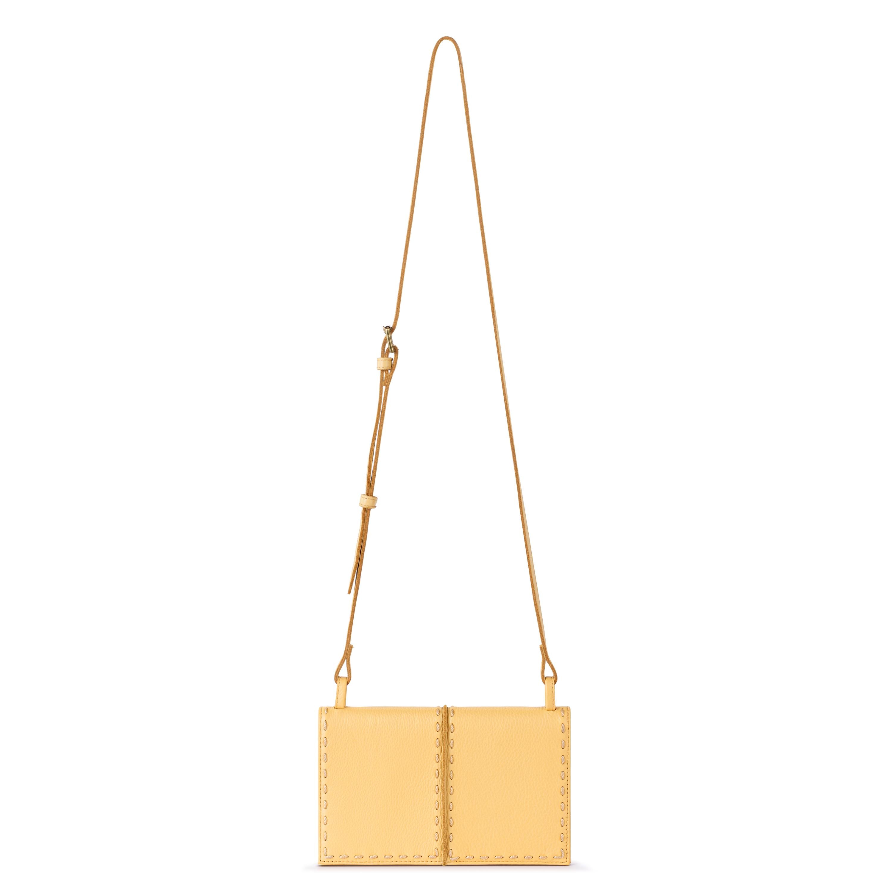 The Sak Los Feliz Phone Wallet - Leather - Buttercup