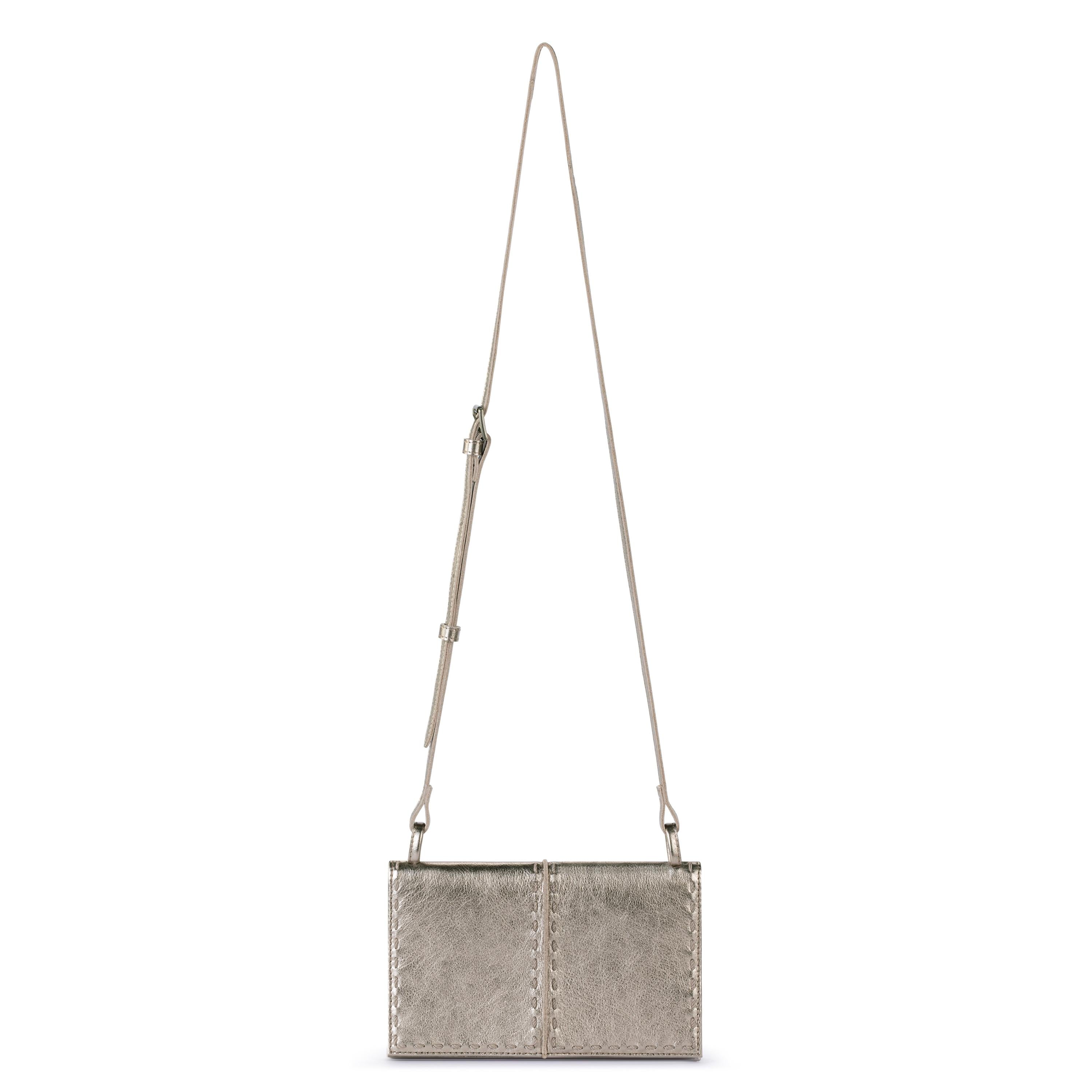 The Sak Los Feliz Phone Wallet - Leather - Pyrite