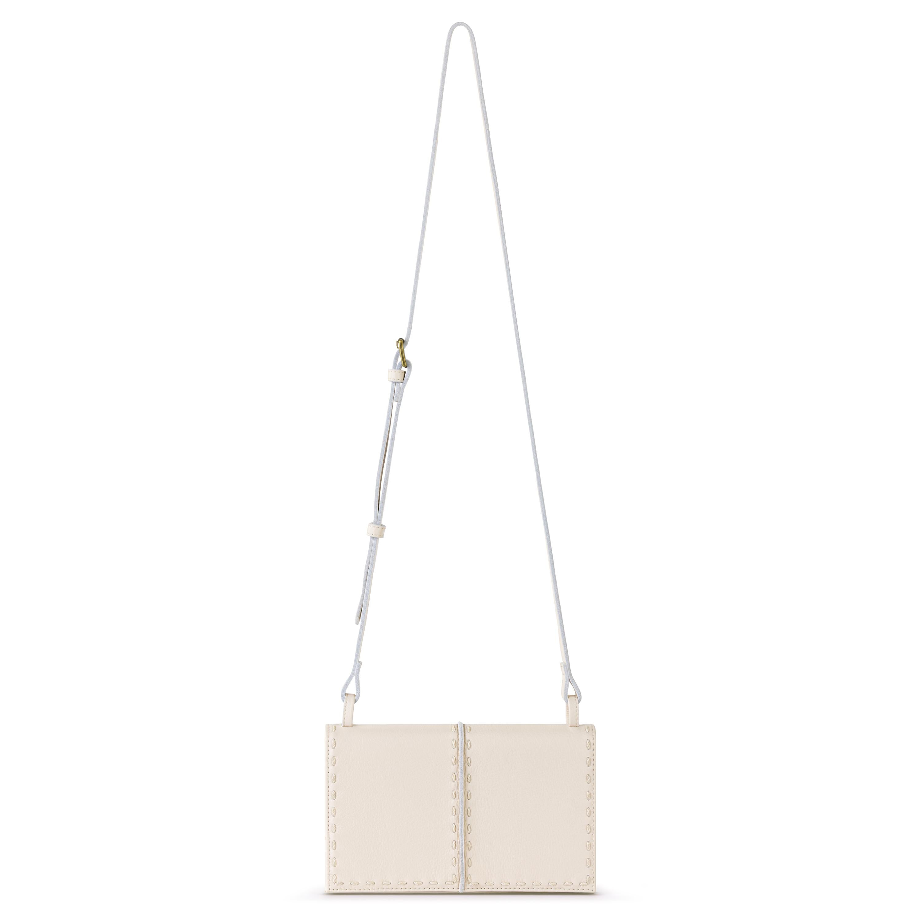 The Sak Los Feliz Phone Wallet - Leather - Stone