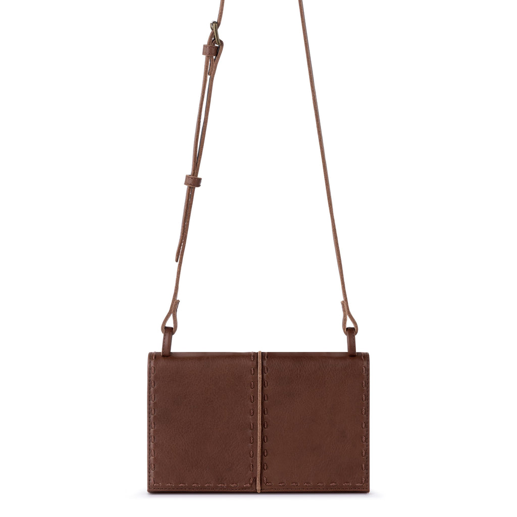 The Sak Los Feliz Phone Wallet - Leather - Whiskey