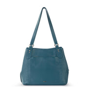 Melrose Satchel - Leather - Deep Teal