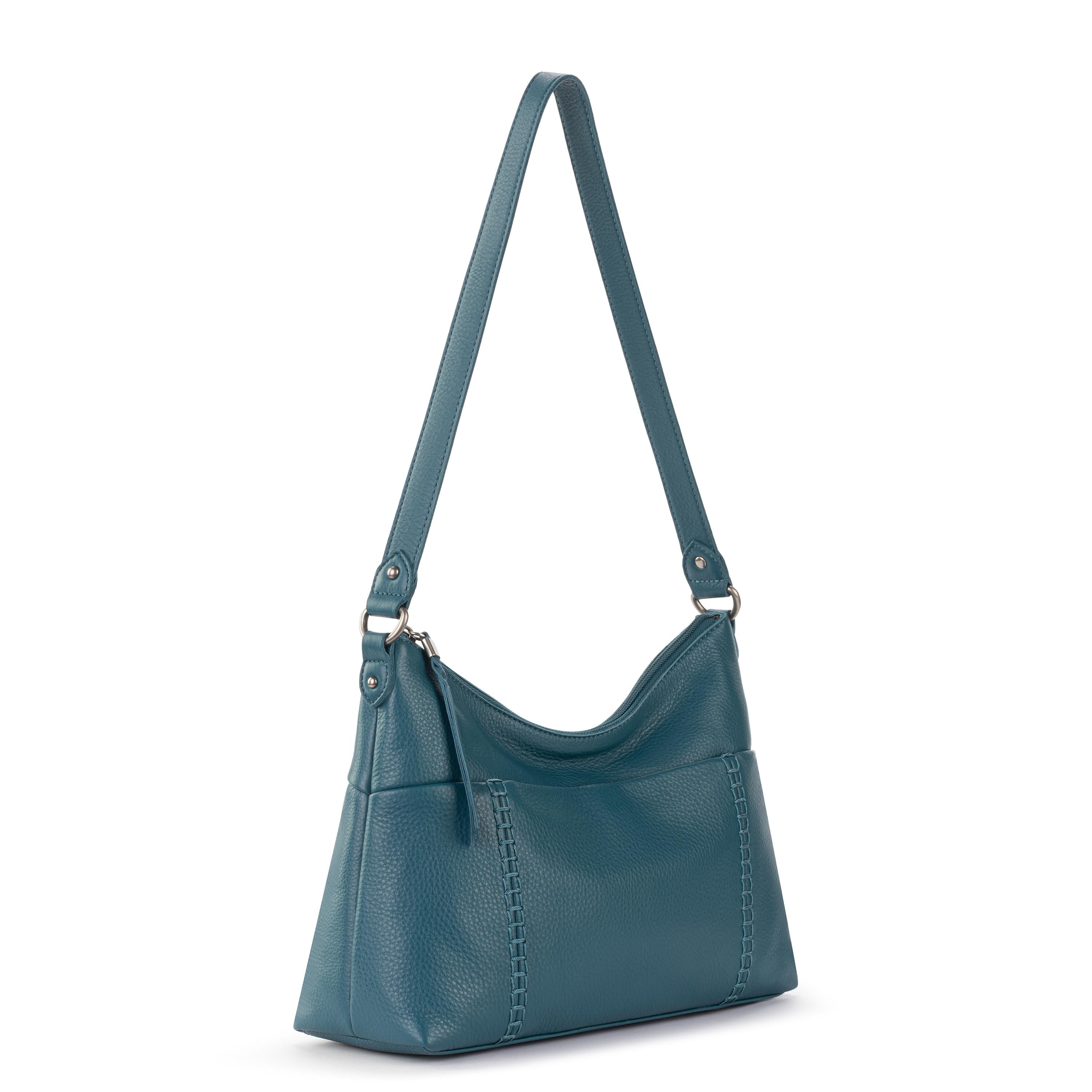 The Sak Melrose Shoulder Bag - Leather - Deep Teal