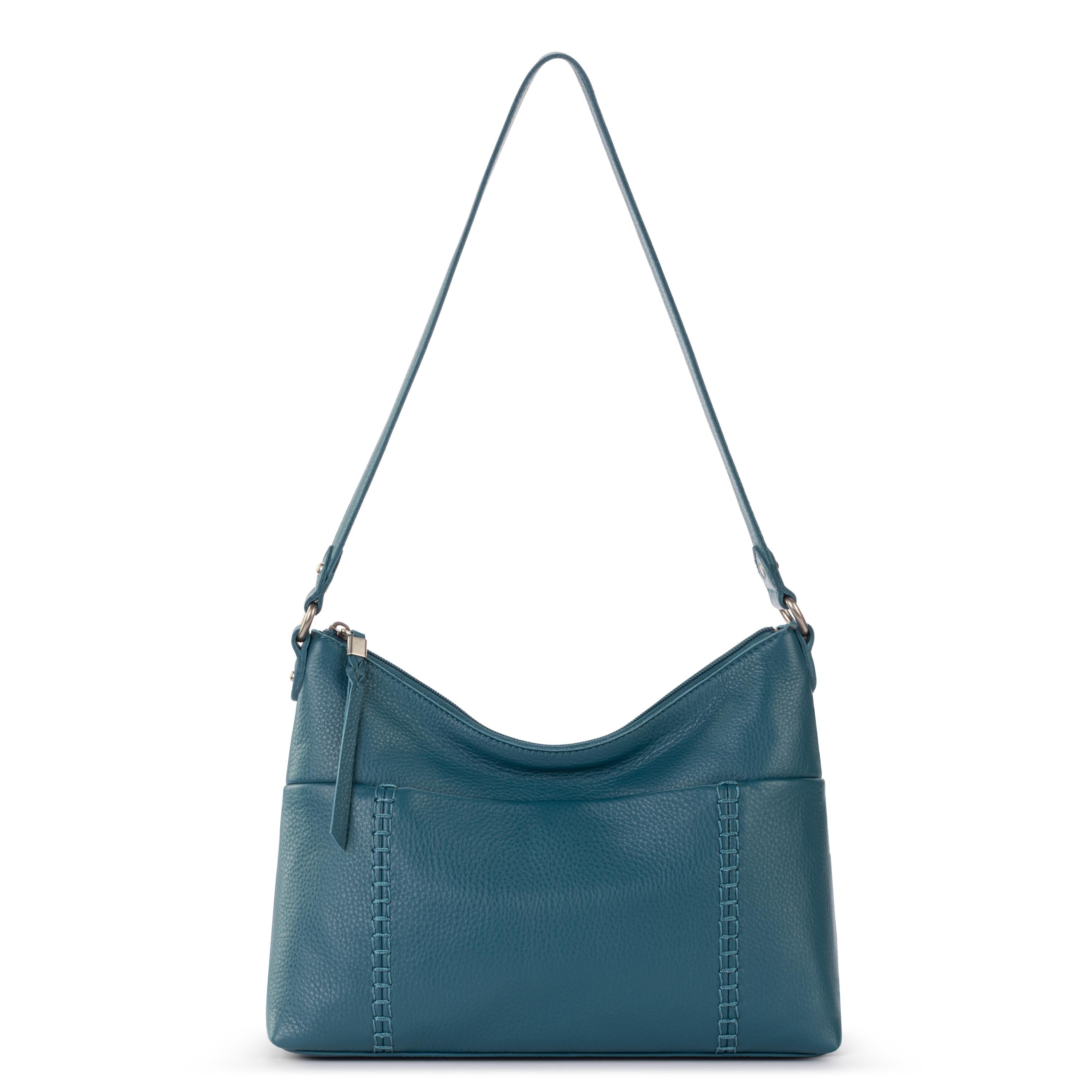 The Sak Melrose Shoulder Bag - Leather - Deep Teal