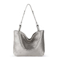 The Sak Los Feliz Medium Tote - Leather - Pyrite Woven