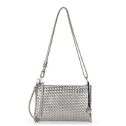 Vita Convertible Wristlet - Leather - Pyrite Woven