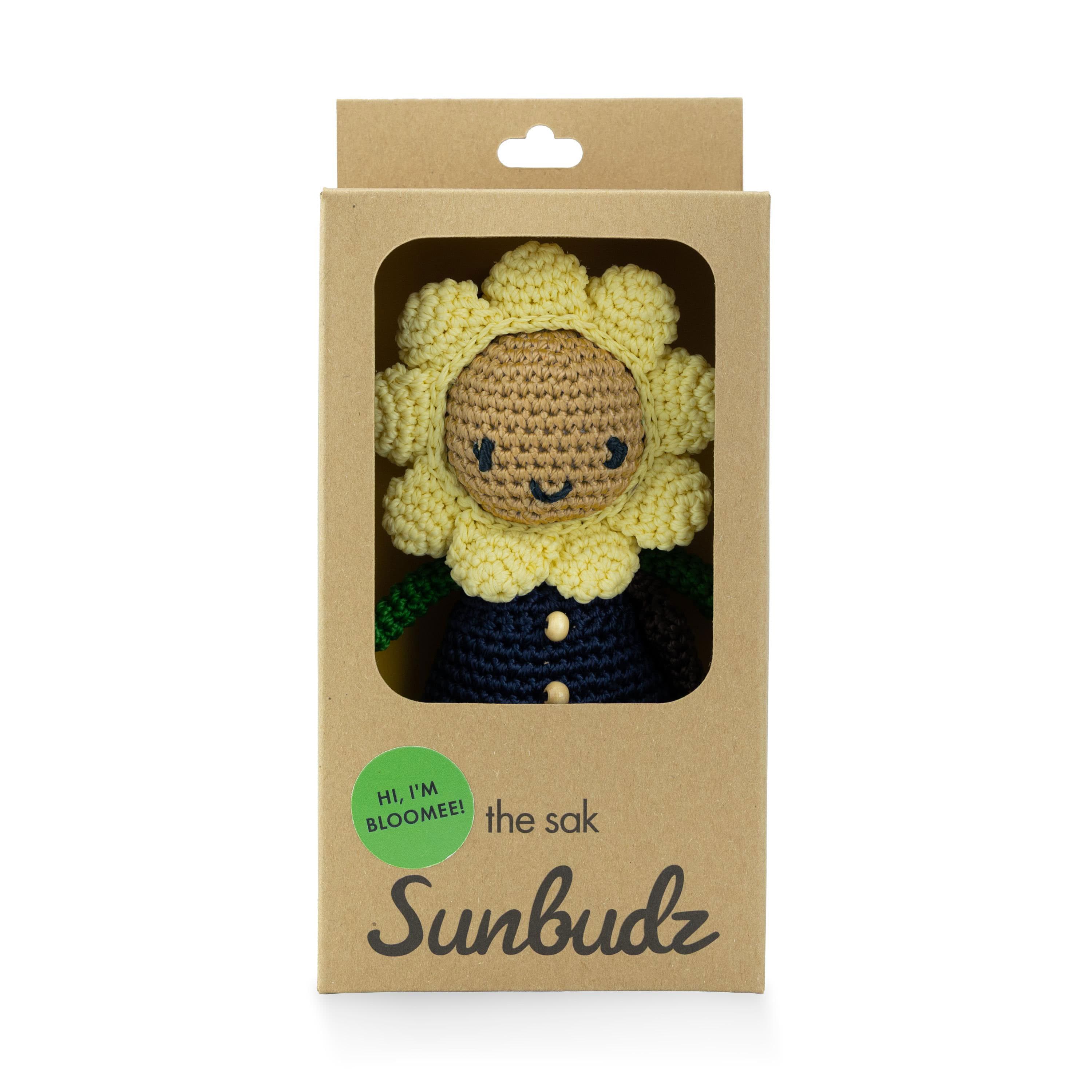 The Sak Sunbudz Sunflower Dangle - Hand Crochet - Bloomee