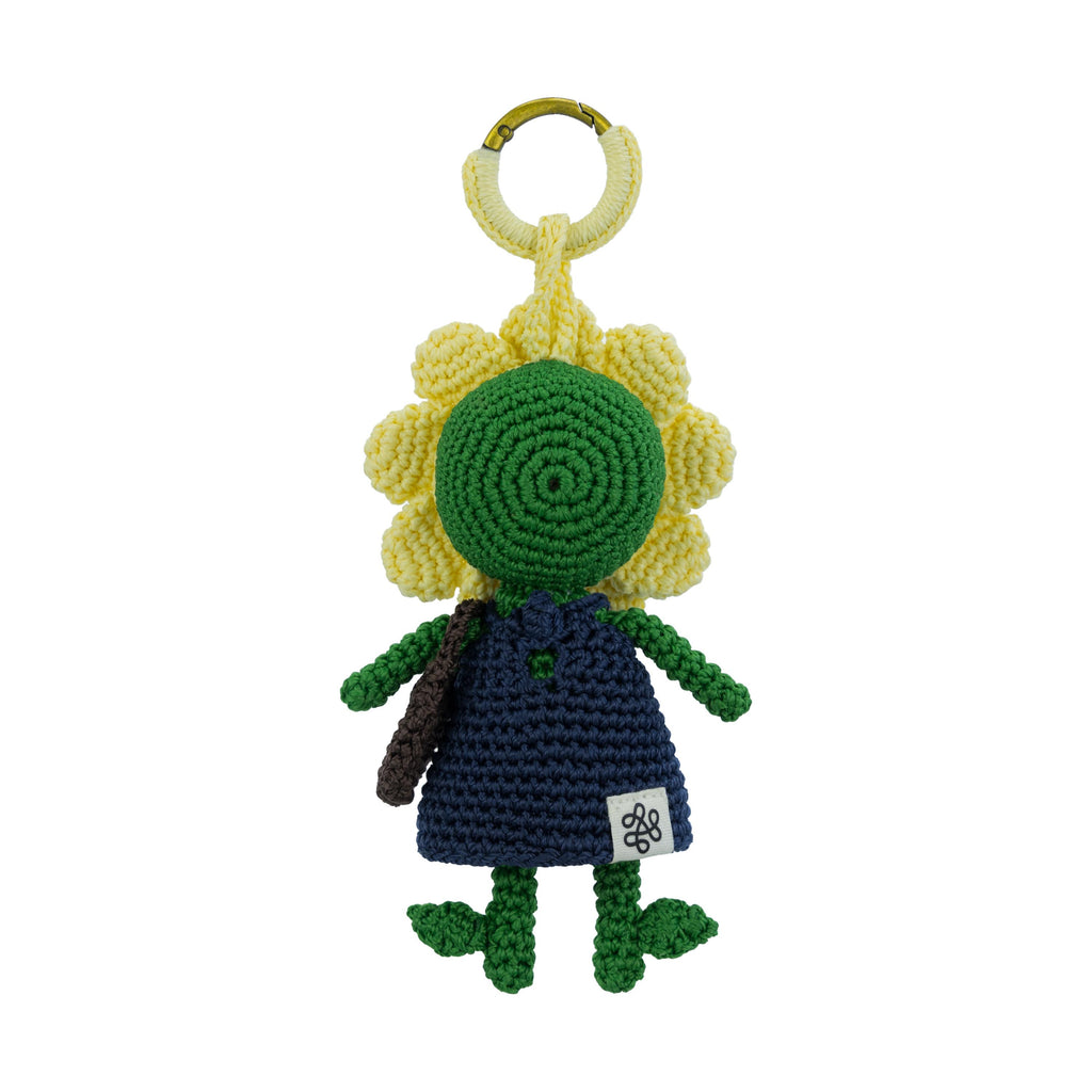 The Sak Sunbudz Sunflower Dangle - Hand Crochet - Bloomee