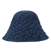 Lanie Bucket Hat - Hand Crochet - Denim Shell