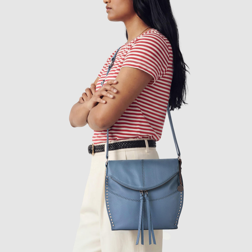 The Sak Silverlake Flap Crossbody - Leather - Maritime