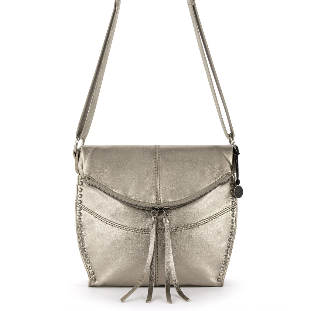 The Sak Silverlake Flap Crossbody - Leather - Pyrite