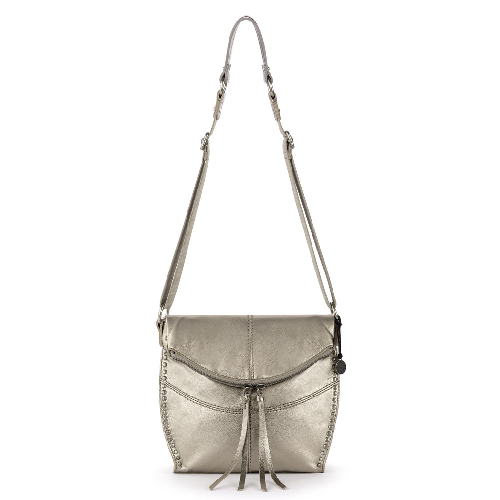 The Sak Silverlake Flap Crossbody - Leather - Pyrite