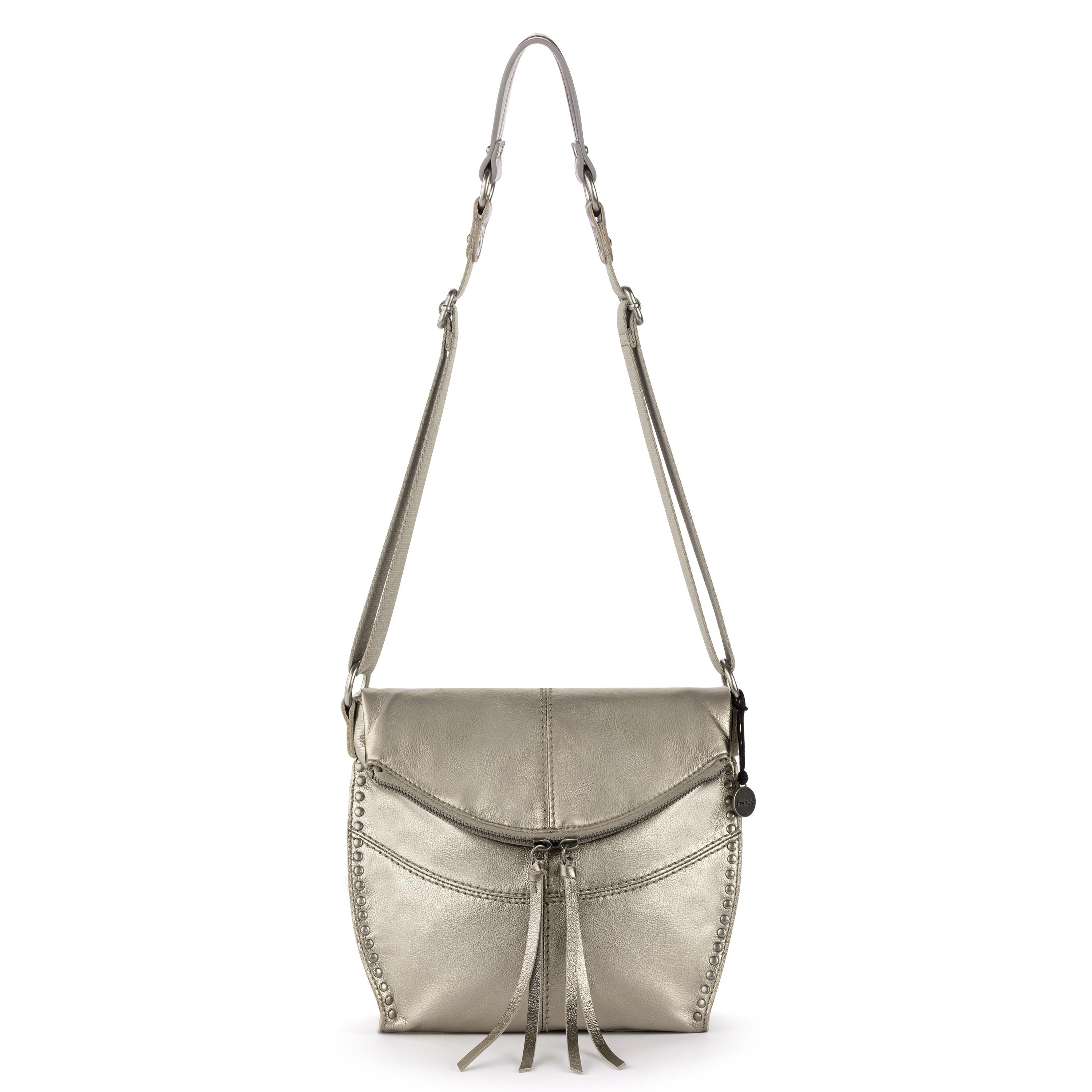 The Sak Silverlake Flap Crossbody - Leather - Pyrite