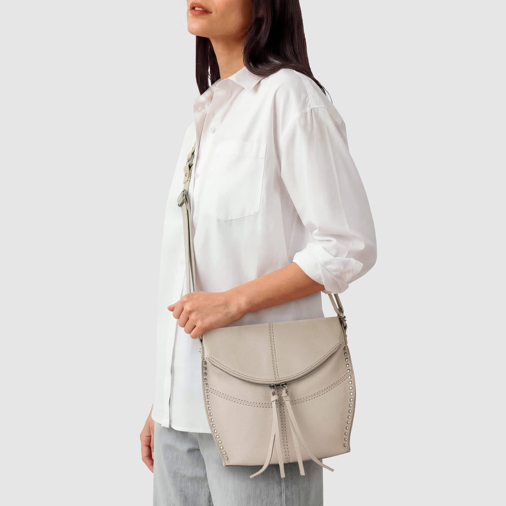 The Sak Silverlake Flap Crossbody - Leather - Sand