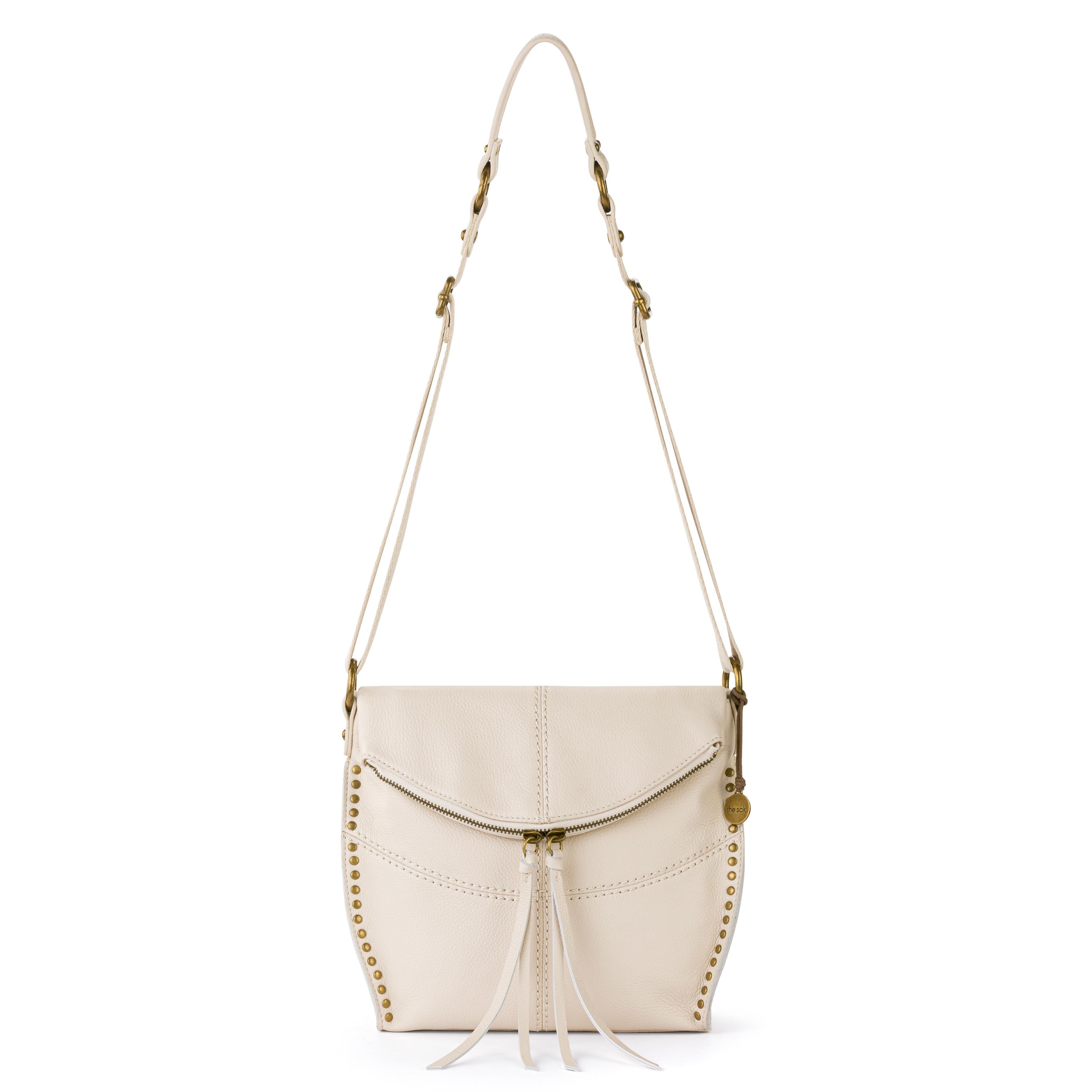 The Sak Silverlake Flap Crossbody - Leather - Stone