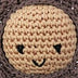 Sunbudz Sunflower Dangle - Hand Crochet - Aurora