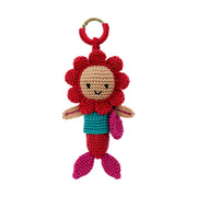Sunbudz Sunflower Dangle - Hand Crochet - Pearla